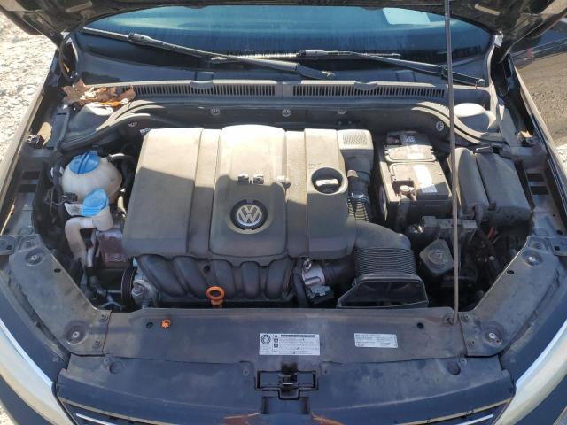 3VWDP7AJ8DM223030 - 2013 VOLKSWAGEN JETTA SE BLACK photo 11