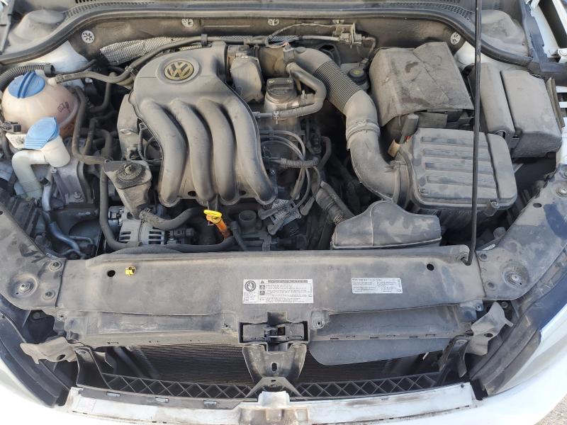 3VW1K7AJ5EM276867 - 2014 VOLKSWAGEN JETTA BASE WHITE photo 11