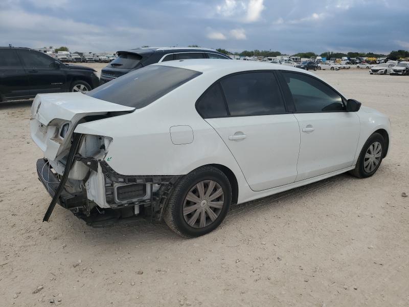 3VW1K7AJ5EM276867 - 2014 VOLKSWAGEN JETTA BASE WHITE photo 3