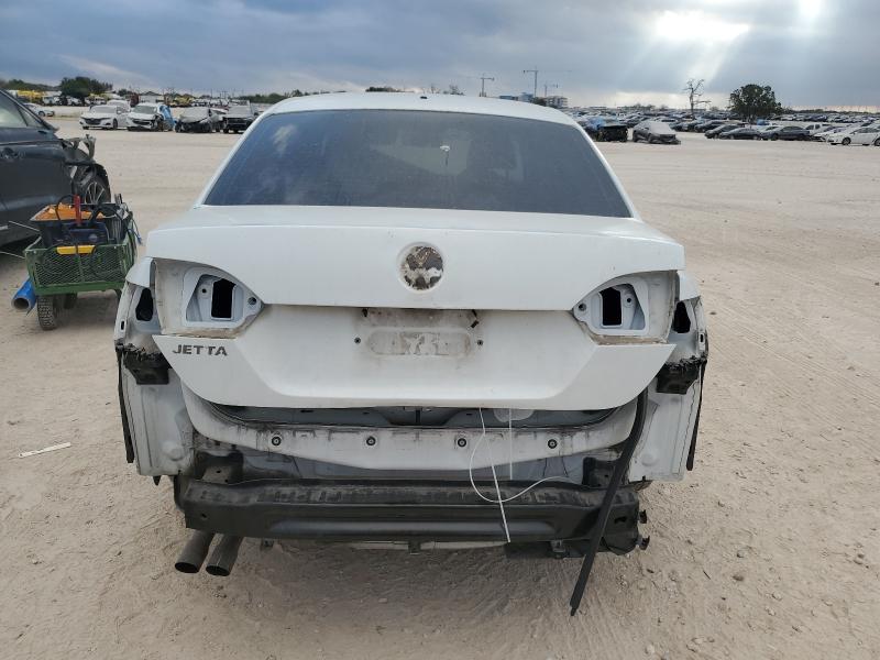 3VW1K7AJ5EM276867 - 2014 VOLKSWAGEN JETTA BASE WHITE photo 6
