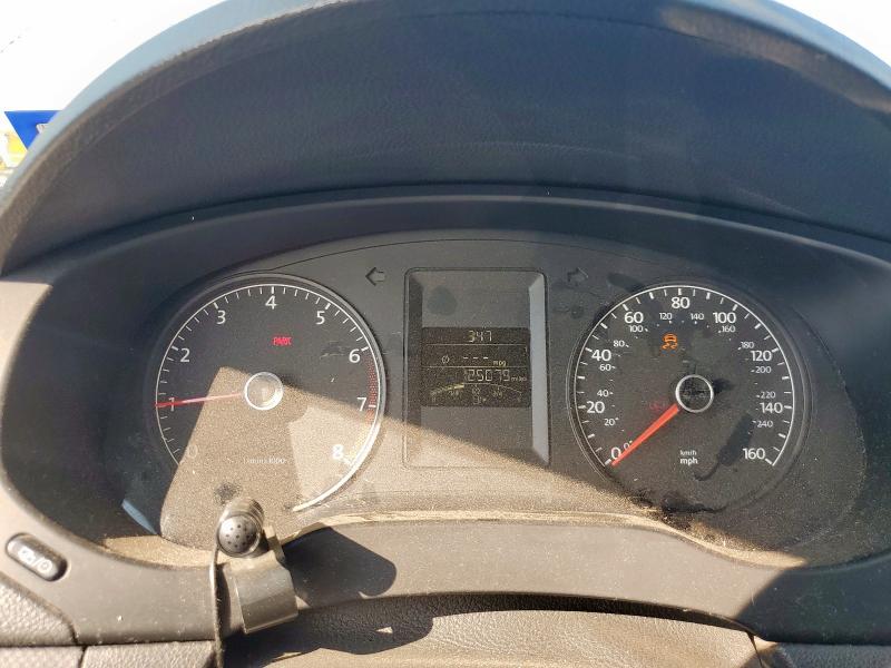 3VW1K7AJ5EM276867 - 2014 VOLKSWAGEN JETTA BASE WHITE photo 9