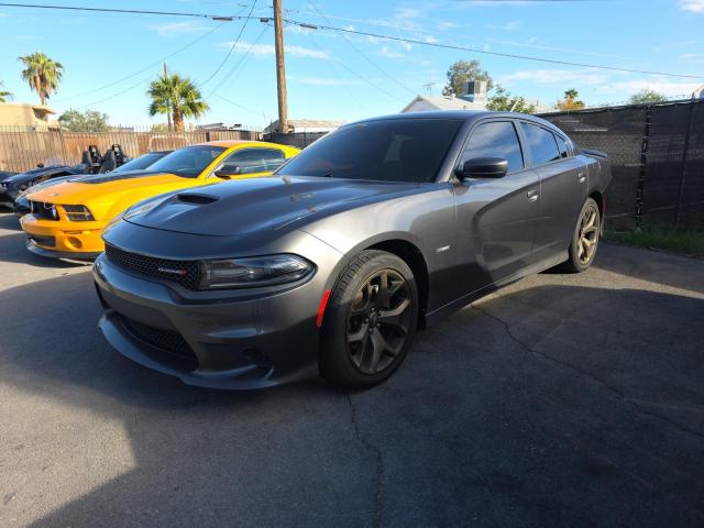 2C3CDXCT3KH729757 - 2019 DODGE CHARGER R/T CHARCOAL photo 2