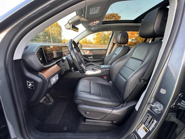 4JGFF5KE5LA049591 - 2020 MERCEDES-BENZ GLS 450 4MATIC GRAY photo 11