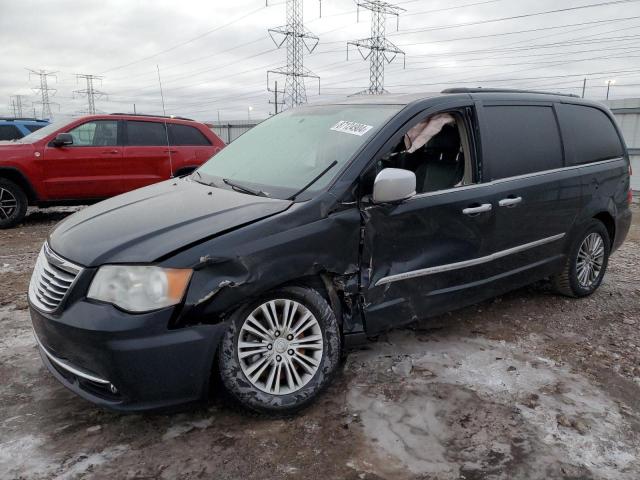 2C4RC1CG6ER238509 - 2014 CHRYSLER TOWN & COU TOURING L BLUE photo 1