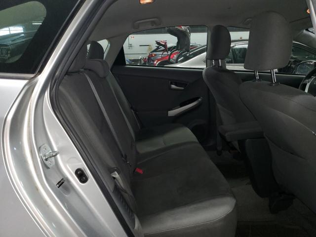JTDKN3DU7B5360218 - 2011 TOYOTA PRIUS SILVER photo 10