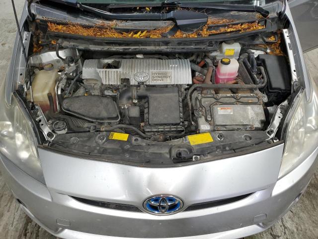 JTDKN3DU7B5360218 - 2011 TOYOTA PRIUS SILVER photo 11