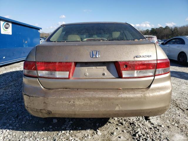 1HGCM66543A061617 - 2003 HONDA ACCORD EX GOLD photo 6