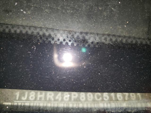 1J8HR48P89C516791 - 2009 JEEP GRAND CHER LAREDO შავი ფოტო 13