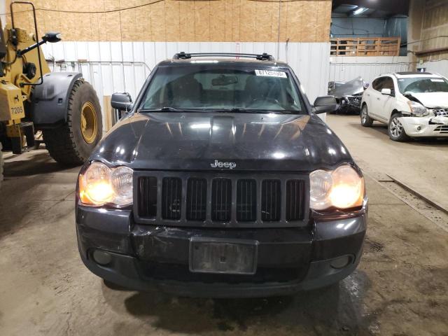 1J8HR48P89C516791 - 2009 JEEP GRAND CHER LAREDO შავი ფოტო 5