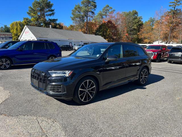 WA1LXAF73MD027155 - 2021 AUDI Q7 PREMIUM PLUS შავი ფოტო 2