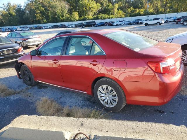 4T1BF1FK1DU688008 - 2013 TOYOTA CAMRY L RED photo 2