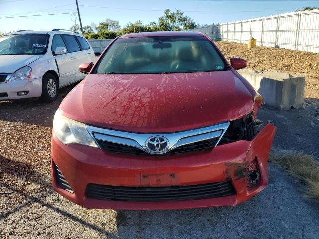 4T1BF1FK1DU688008 - 2013 TOYOTA CAMRY L RED photo 5