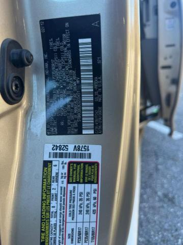 5TDKK3DC9CS233451 - 2012 TOYOTA SIENNA LE GOLD photo 10