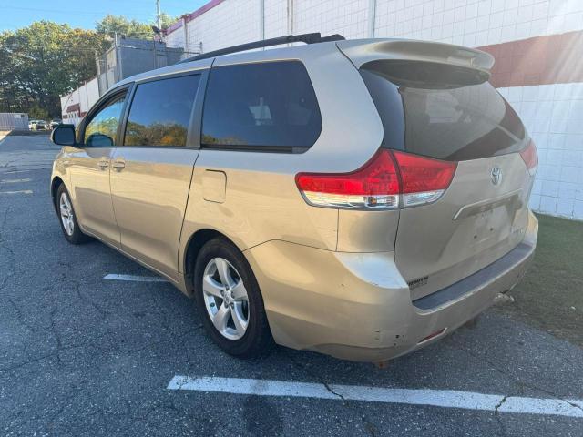 5TDKK3DC9CS233451 - 2012 TOYOTA SIENNA LE GOLD photo 3