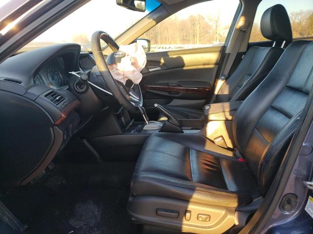 5J6TF2H53CL010381 - 2012 HONDA CROSSTOUR EXL BLUE photo 7