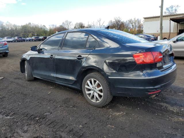 3VWDX7AJ8BM331452 - 2011 VOLKSWAGEN JETTA SE შავი ფოტო 2