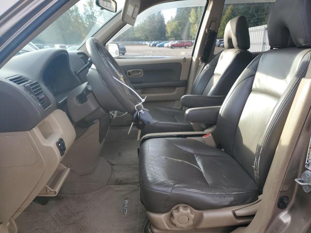 JHLRD78825C024310 - 2005 HONDA CR-V EX ოქროსფერი ფოტო 7