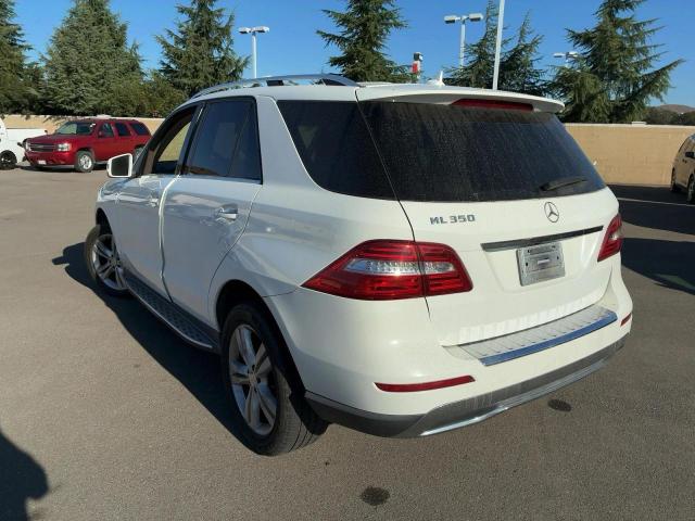 4JGDA5JB3FA559214 - 2015 MERCEDES-BENZ ML 350 თეთრი ფოტო 3