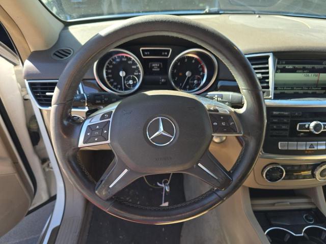 4JGDA5JB3FA559214 - 2015 MERCEDES-BENZ ML 350 თეთრი ფოტო 9