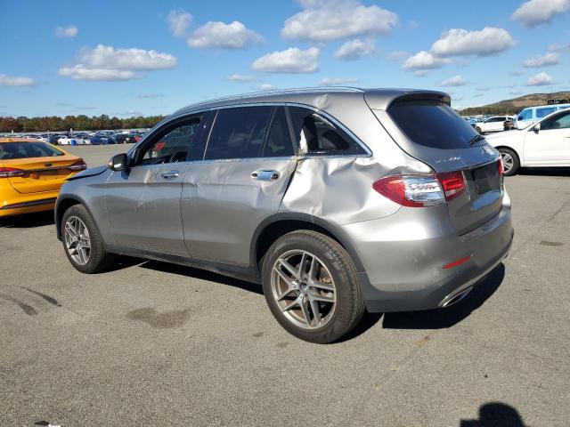 WDC0G4KB1KV124876 - 2019 MERCEDES-BENZ GLC 300 4MATIC SILVER photo 2