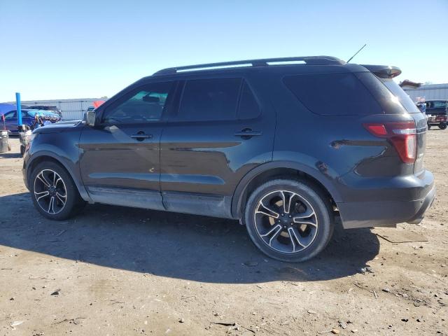 1FM5K8GT5FGA75528 - 2015 FORD EXPLORER SPORT BLACK photo 2