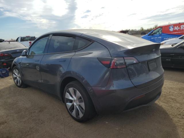 7SAYGAEE9NF328425 - 2022 TESLA MODEL Y Gris foto 2
