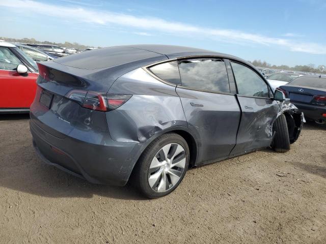 7SAYGAEE9NF328425 - 2022 TESLA MODEL Y Gris foto 3
