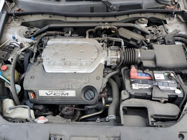 1HGCP3F84AA017968 - 2010 HONDA ACCORD EXL ვერცხლისფერი ფოტო 11