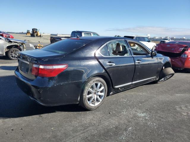 JTHBL46F275036321 - 2007 LEXUS LS 460 BLACK photo 3