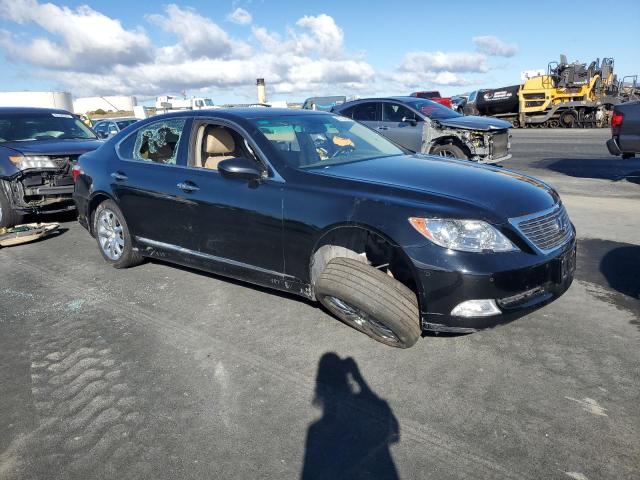 JTHBL46F275036321 - 2007 LEXUS LS 460 BLACK photo 4