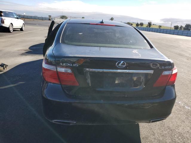 JTHBL46F275036321 - 2007 LEXUS LS 460 BLACK photo 6