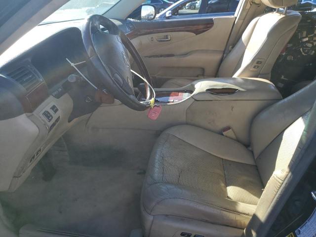 JTHBL46F275036321 - 2007 LEXUS LS 460 BLACK photo 7
