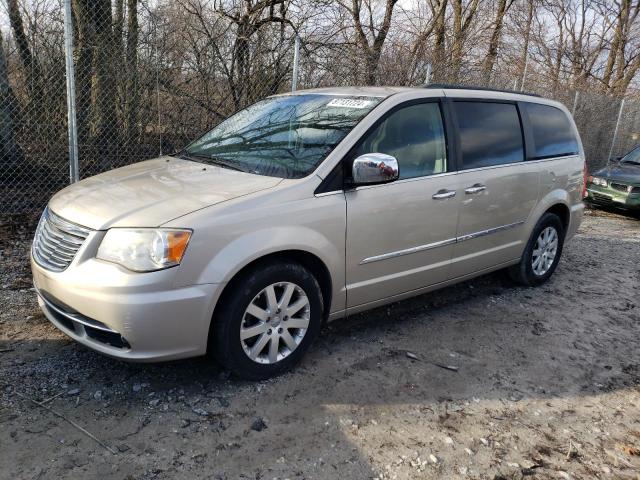 2C4RC1CGXCR401434 - 2012 CHRYSLER TOWN & COU TOURING L BEIGE photo 1