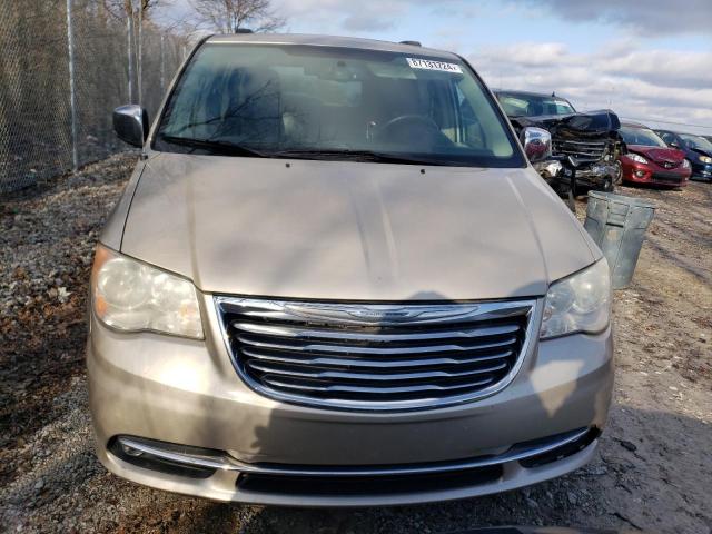 2C4RC1CGXCR401434 - 2012 CHRYSLER TOWN & COU TOURING L BEIGE photo 5