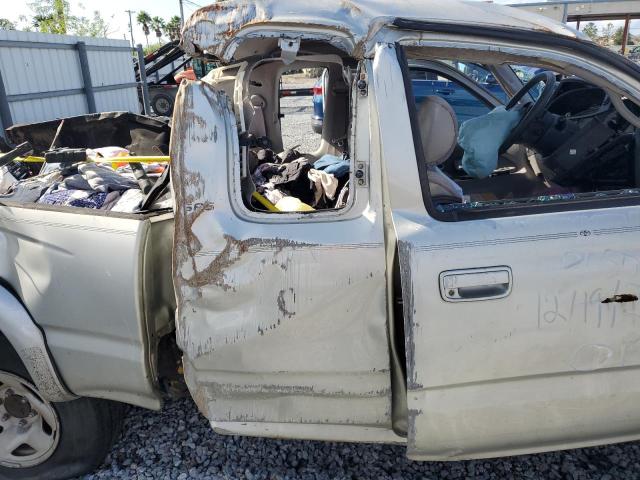 5TESN92N14Z320196 - 2004 TOYOTA TACOMA XTRACAB PRERUNNER ვერცხლისფერი ფოტო 10