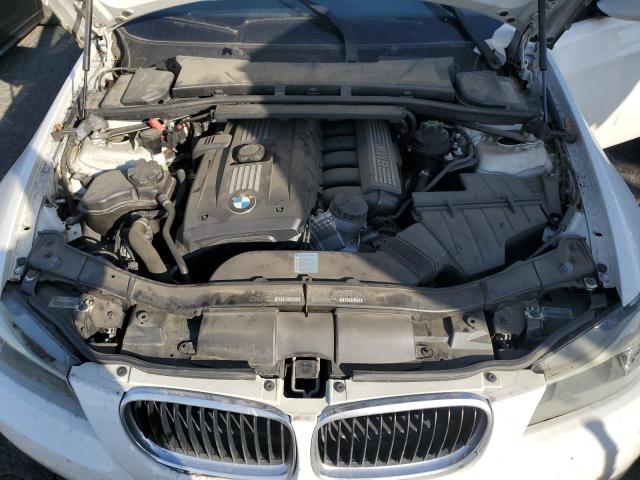WBAPH5C58AA439497 - 2010 BMW 3 SERIES I SULEV WHITE photo 11
