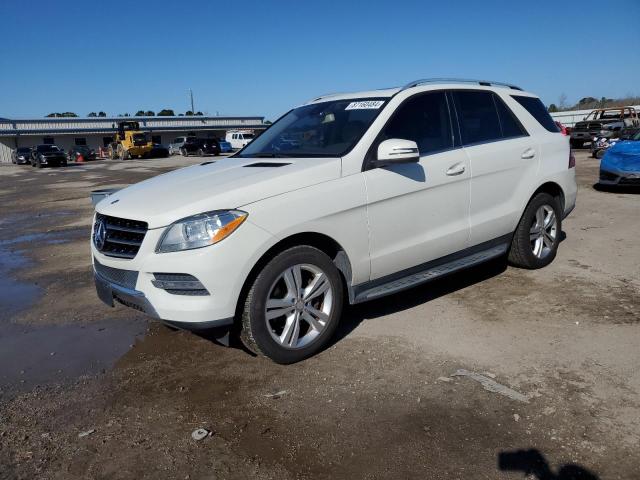 4JGDA5HB0DA177645 - 2013 MERCEDES-BENZ ML 350 4MATIC WHITE photo 1