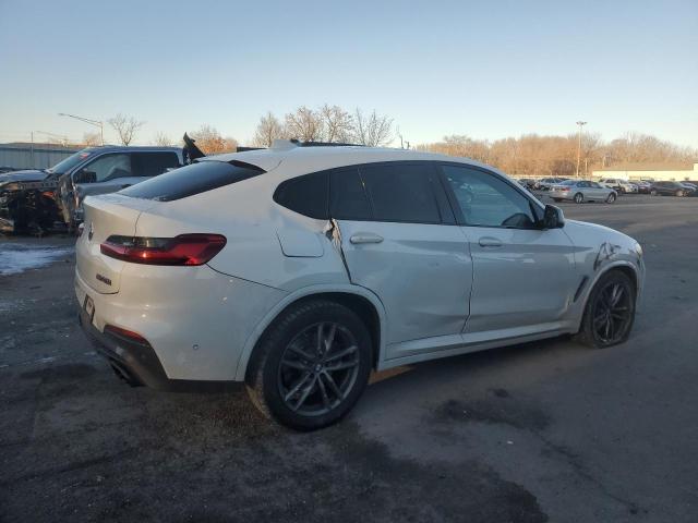 5UXUJ5C55KLJ64105 - 2019 BMW X4 M40I WHITE photo 3