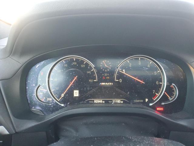 5UXUJ5C55KLJ64105 - 2019 BMW X4 M40I WHITE photo 9