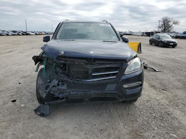 4JGDA5HB9CA065800 - 2012 MERCEDES-BENZ ML 350 4MATIC BLUE photo 5