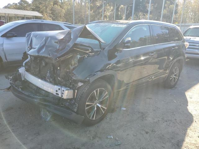 5TDKKRFH6GS133521 - 2016 TOYOTA HIGHLANDER XLE BLACK photo 1