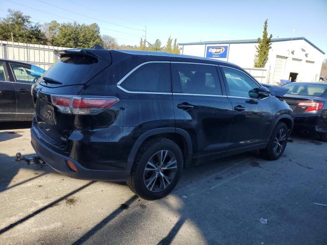 5TDKKRFH6GS133521 - 2016 TOYOTA HIGHLANDER XLE BLACK photo 3
