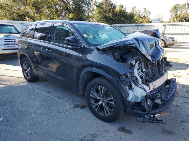 5TDKKRFH6GS133521 - 2016 TOYOTA HIGHLANDER XLE BLACK photo 4