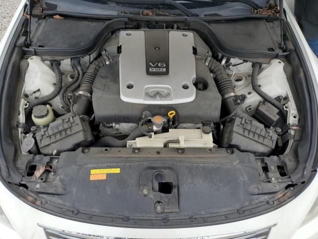JNKCV64E28M129934 - 2008 INFINITI G37 BASE WHITE photo 11