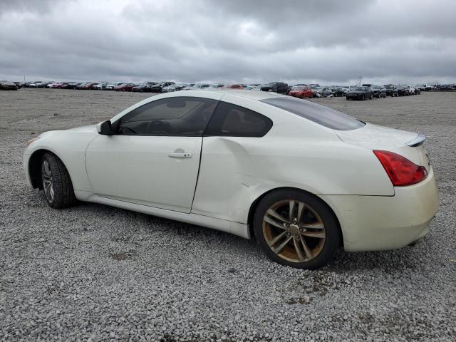 JNKCV64E28M129934 - 2008 INFINITI G37 BASE WHITE photo 2
