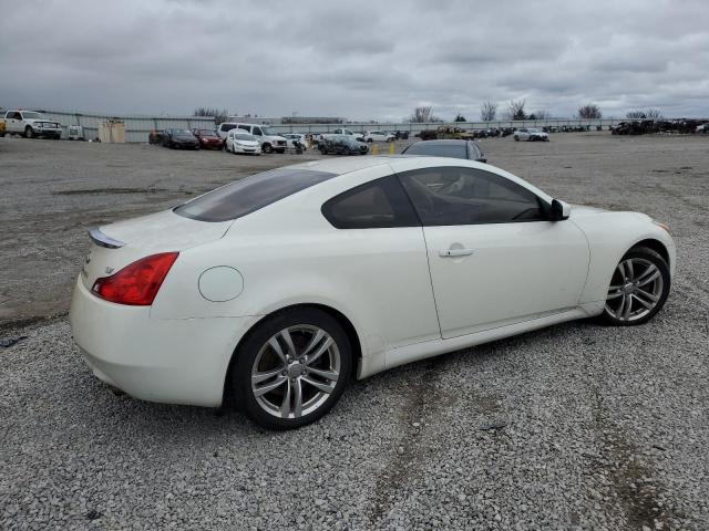JNKCV64E28M129934 - 2008 INFINITI G37 BASE WHITE photo 3