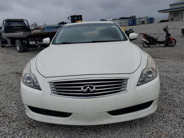 JNKCV64E28M129934 - 2008 INFINITI G37 BASE WHITE photo 5