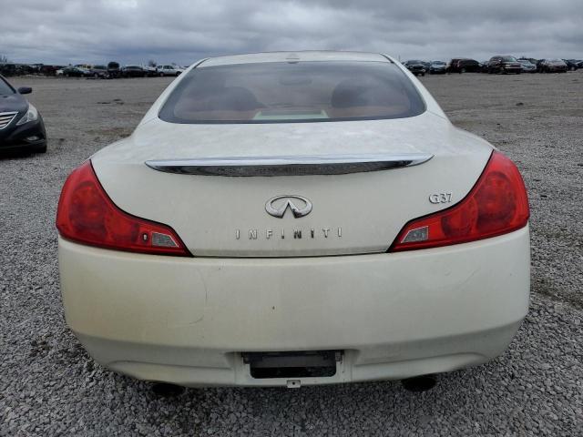 JNKCV64E28M129934 - 2008 INFINITI G37 BASE WHITE photo 6