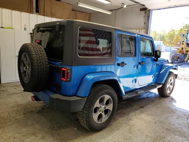 1C4BJWEG1GL172108 - 2016 JEEP WRANGLER U SAHARA BLUE photo 3