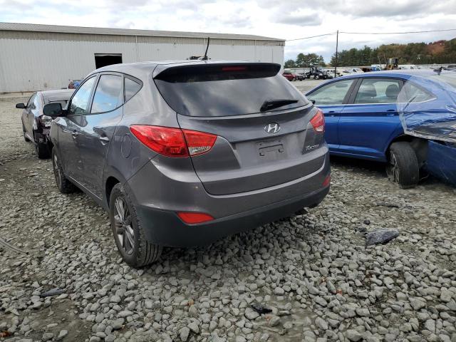 KM8JTCAF6FU985210 - 2015 HYUNDAI TUCSON GLS GRAY photo 2